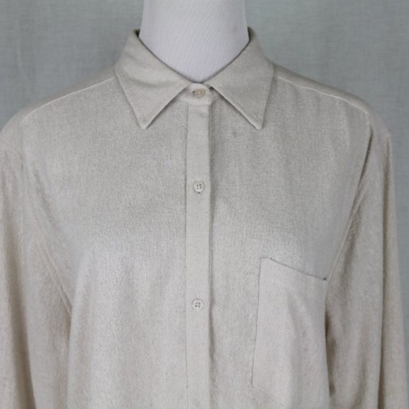 Swildens Paris Raw Silk Oversized Blouse - Picture 6 of 8